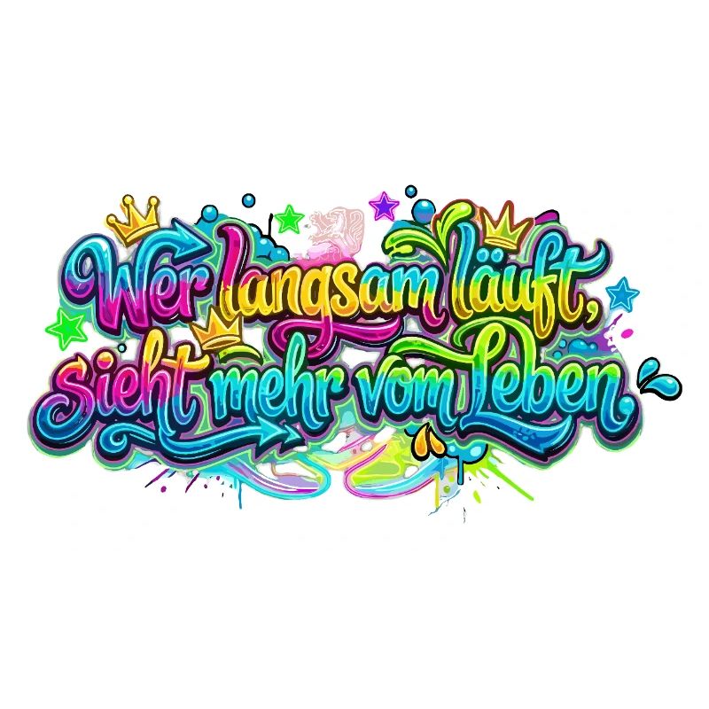 Wer langsam läuft sieht mehr vom Leben