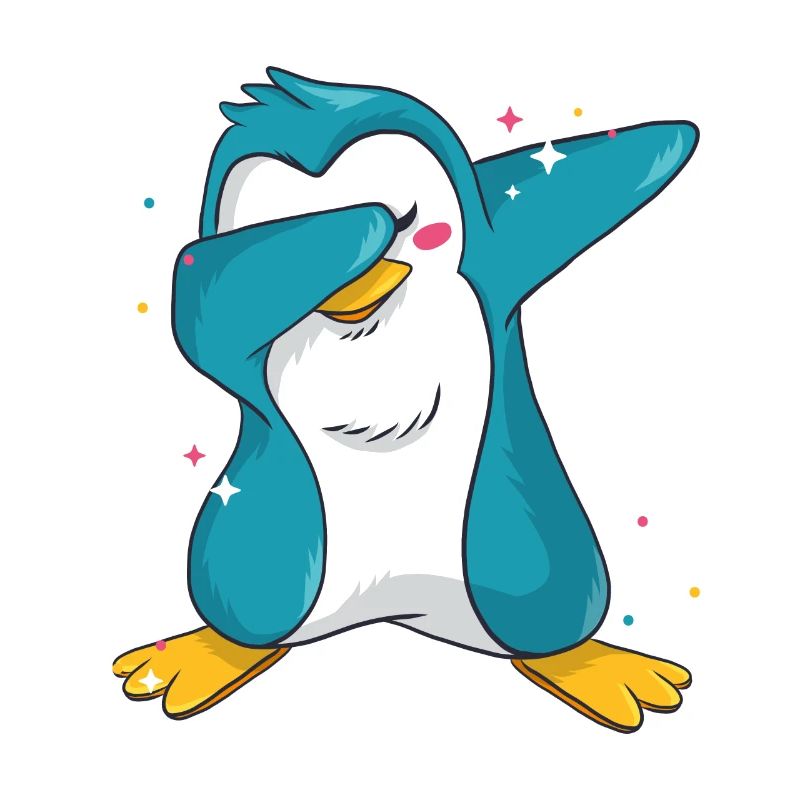 Dabbing Penguin