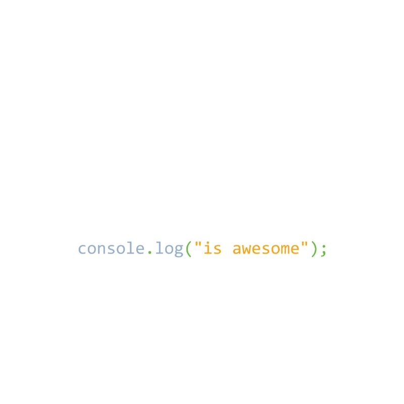 JavaScript is awesome