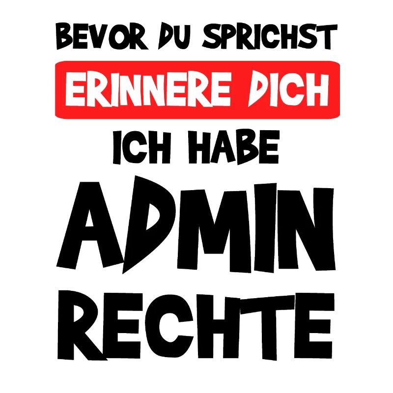 System Admin Administratoren Computer Geschenk