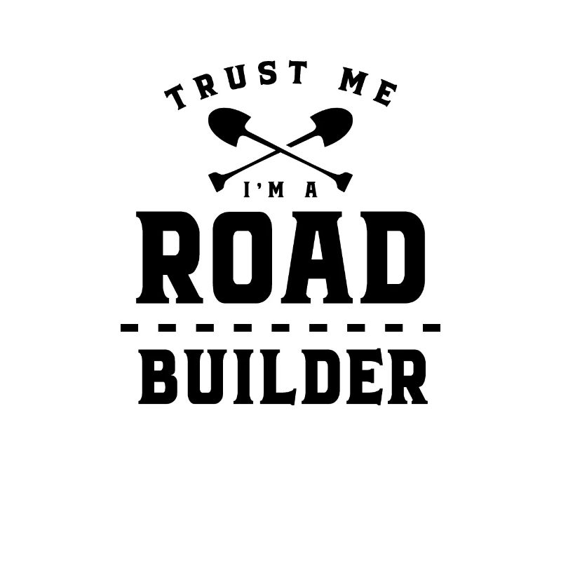 Road construction asphalt team road builders construction workers