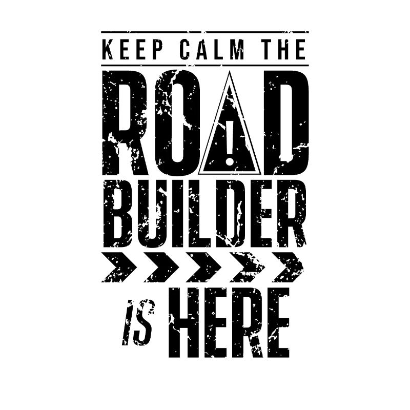 Construction workers team road construction asphalt road builders