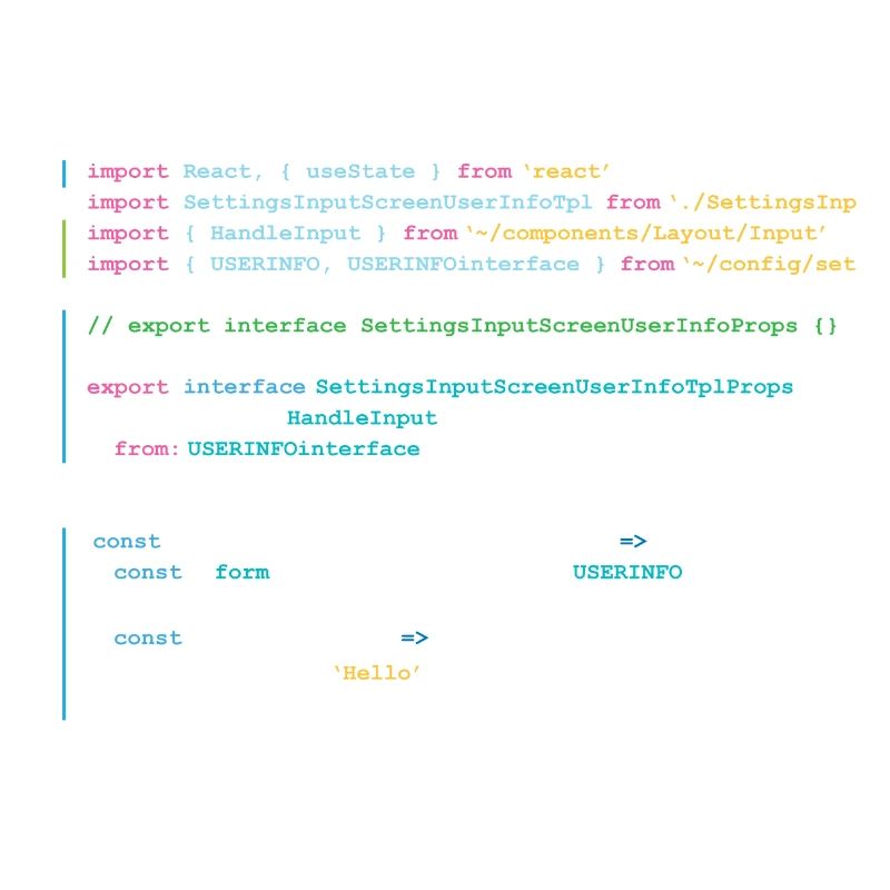 Code des programmeurs dans React