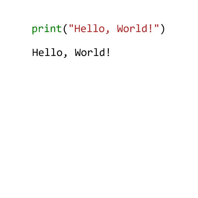 Hello World lustiges Geschenk Python Programmierer