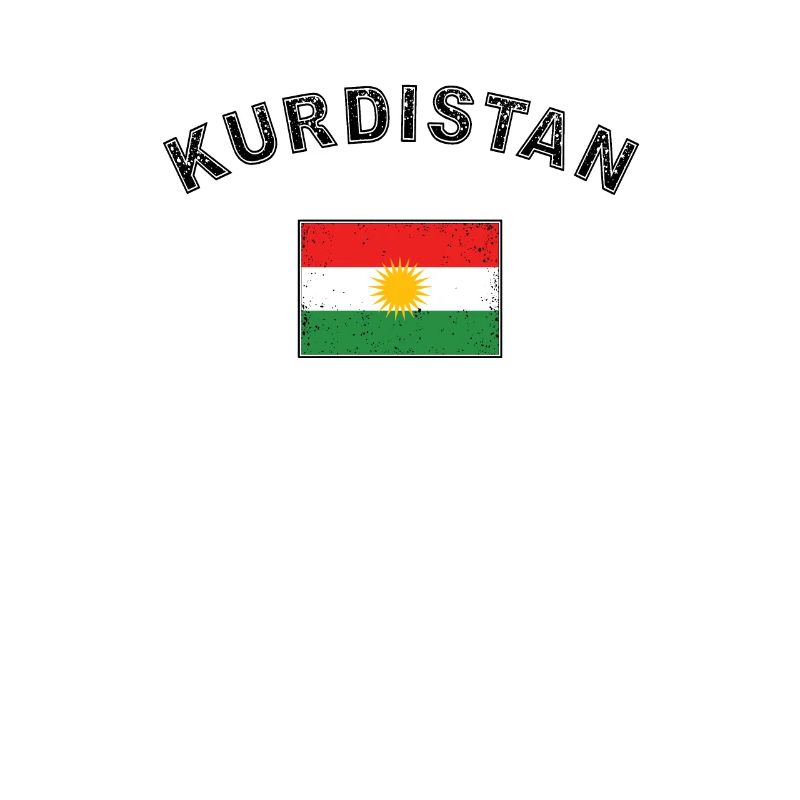 Drapeau drapeau kurde Kurdistan drapeau