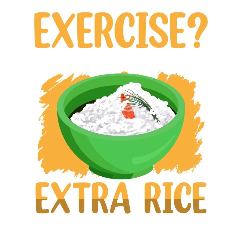 Funny Exercise I Thought Extra Rice