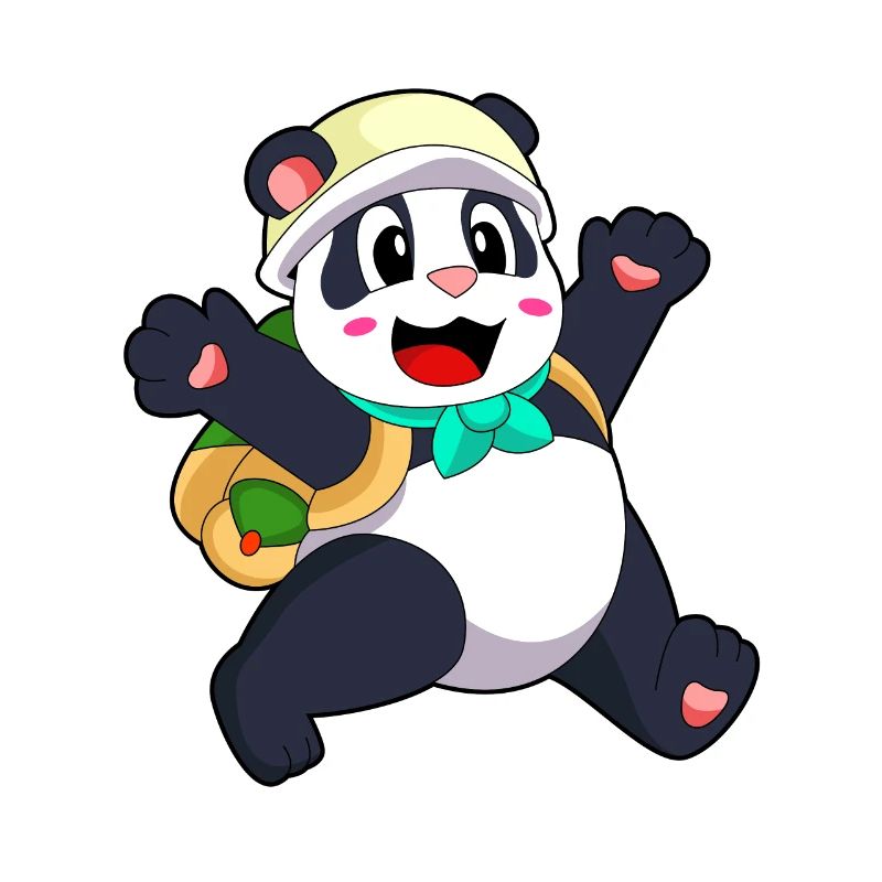 Panda as a student