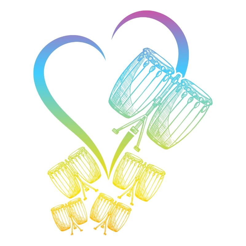 Conga Heart Conga Drum Conga Instruments