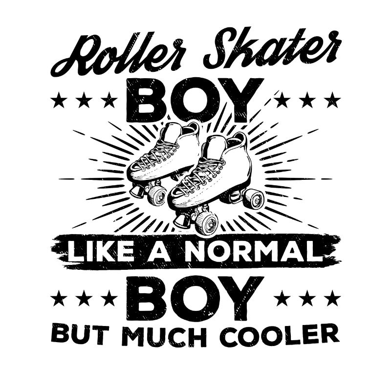 Roller Skater Boy Comme Un Garçon Normal Mais Beaucoup Coole
