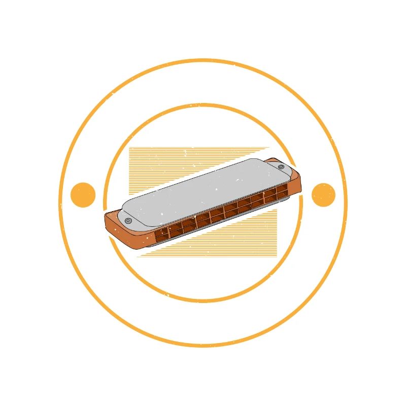 C’est ma meilleure chemise d’harmonica Harmonica musical