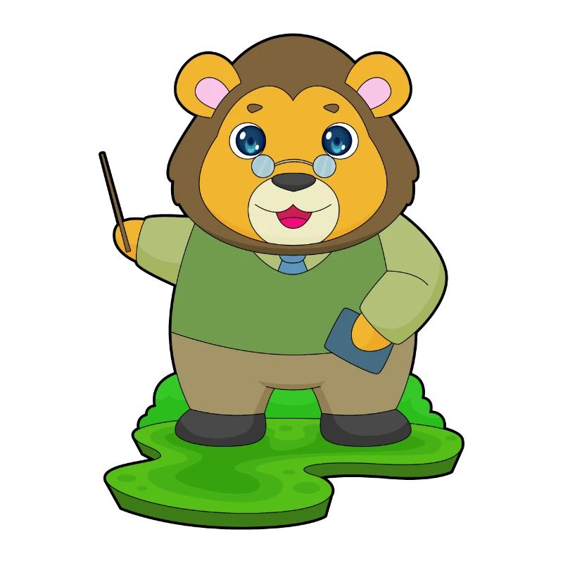 Lion Enseignant Pointer