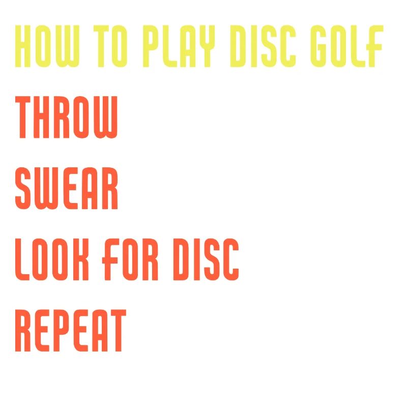 How To Play Disc Golf Funny Disc Golf Player
