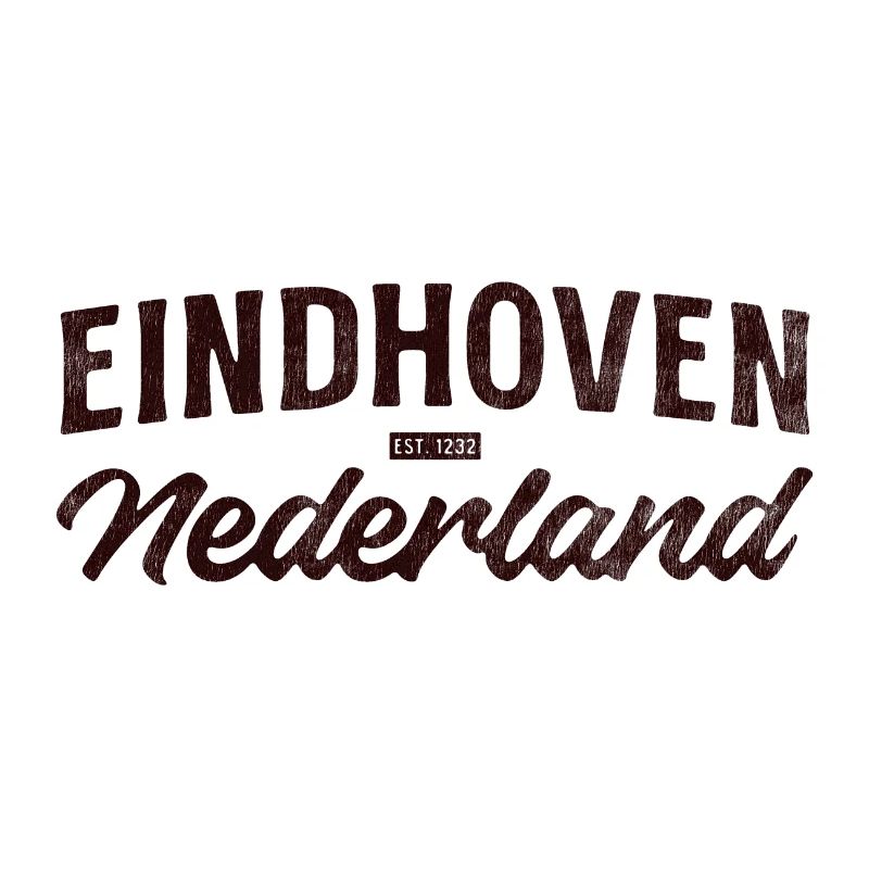 Eindhoven Nederland Script Logo