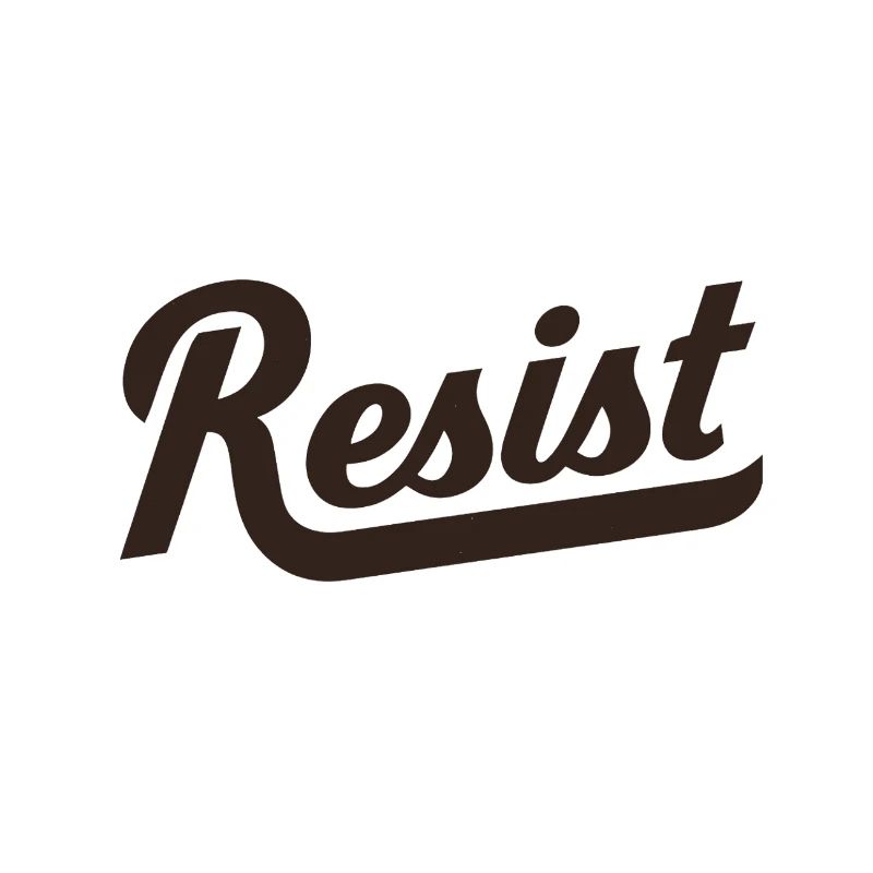 Résistez à la déclaration courageuse de lettres