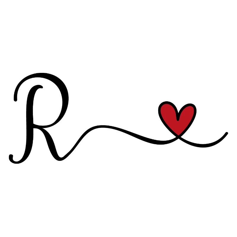 Letter R Monogram