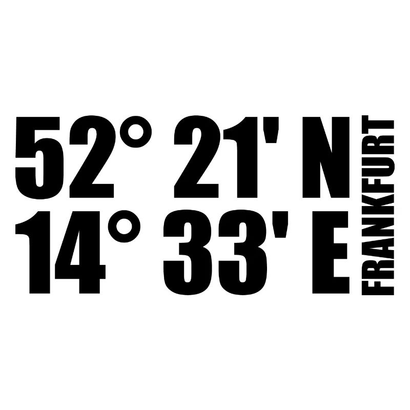 Frankfurt (Oder) Koordinaten