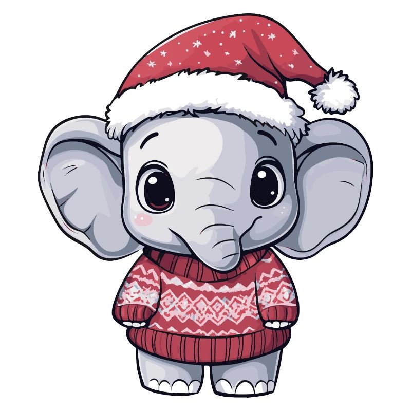 Elephant Christmas Comic