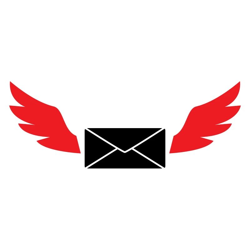 Express Mail Envelope Winged Post