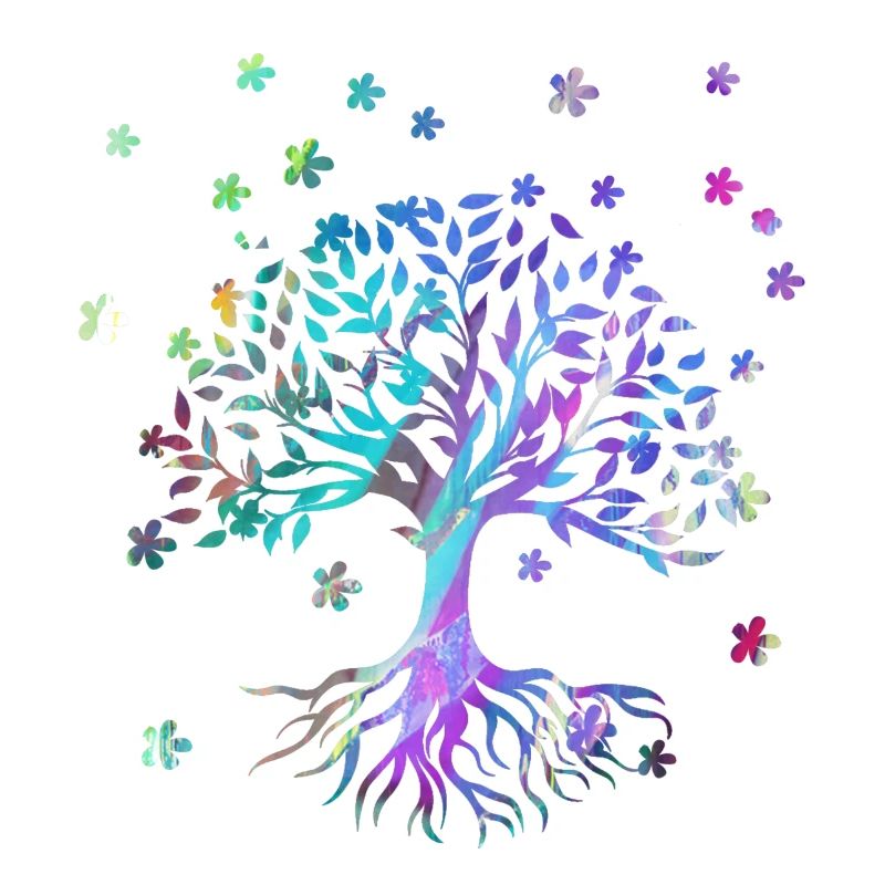 Baum des Lebens ,Lebensbaum,blumen,bunt,graffiti