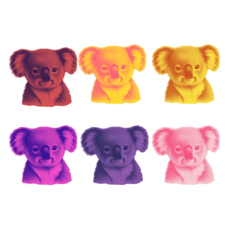 Koala Pop Art Gift Idea Cute Cute