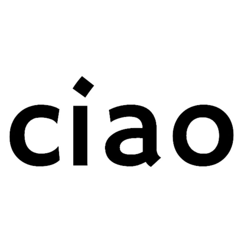 Ciao – Design de salutation italien classique