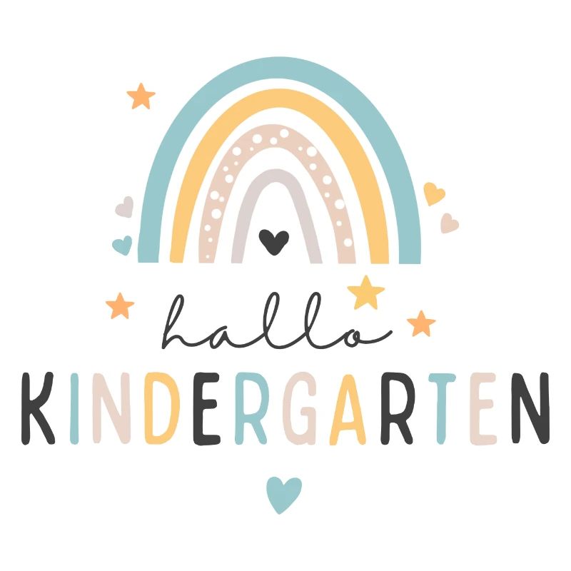 Kitakind Kindergartenkind 2024 Regenbogen