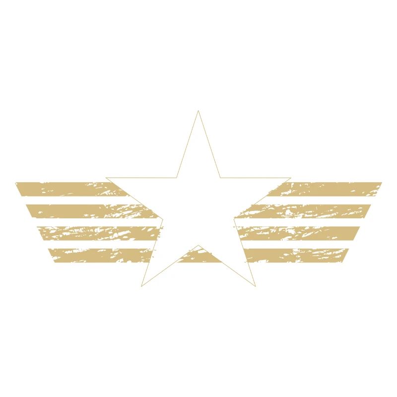 Captain Pilot Wings Star