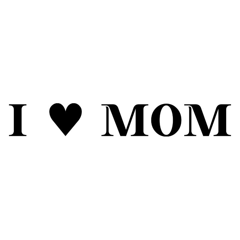 Muttertag Geschenkidee I LOVE MOM MAMA Mutter Mum