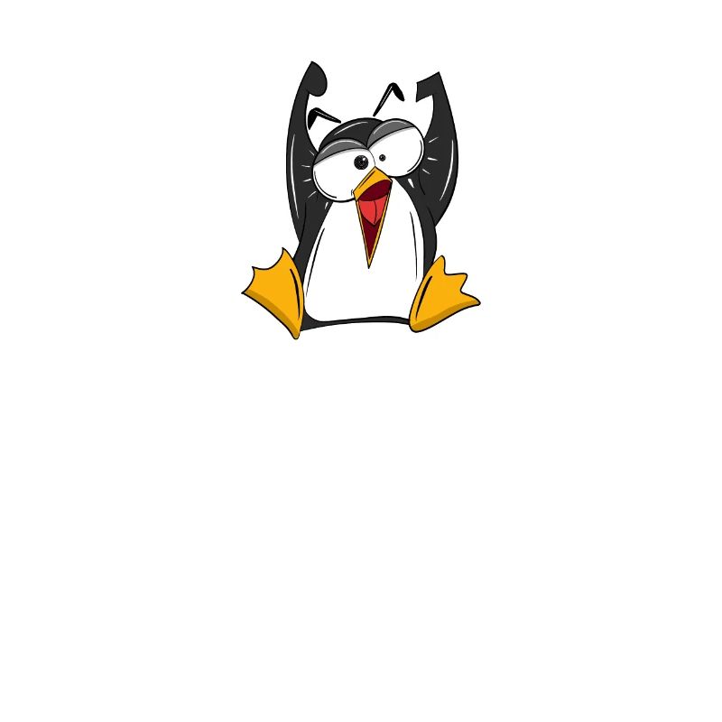 Correction de l'ordinateur Linux SysAdmin Hacker Coder Penguin