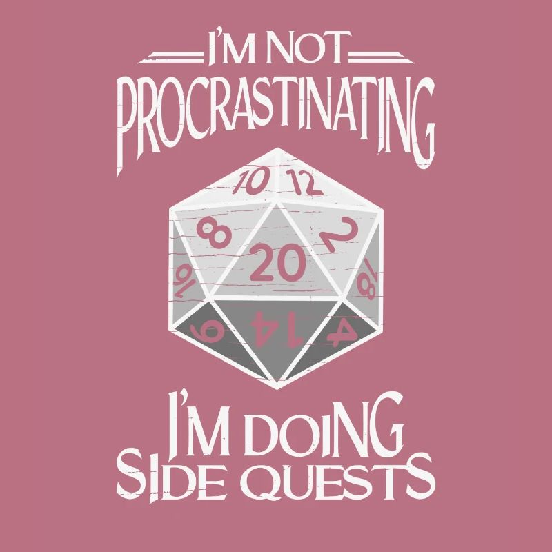 Dans le Doing Side Quest RPG Jeu de rôle Cubes