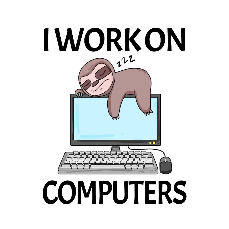 Computer Nerd Programmer Men Gift