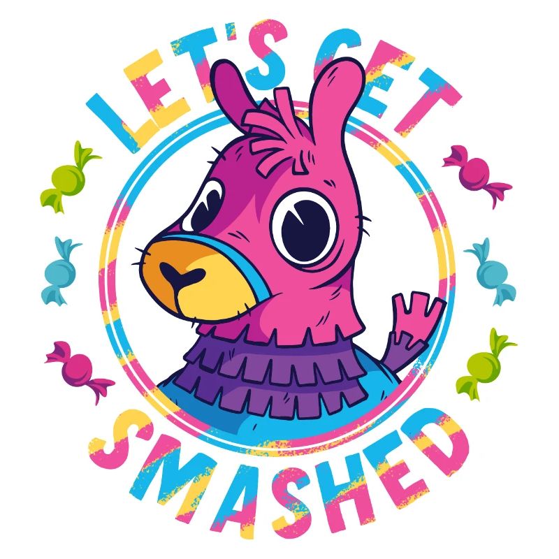 Let's Get Smashed Pinata