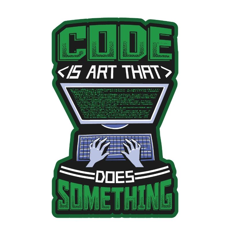 Le code est un art qui fait quelque chose de programmation