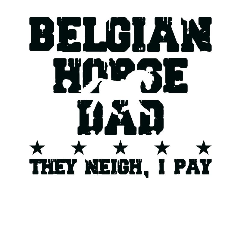 Pferdevater - Belgisches Pferd