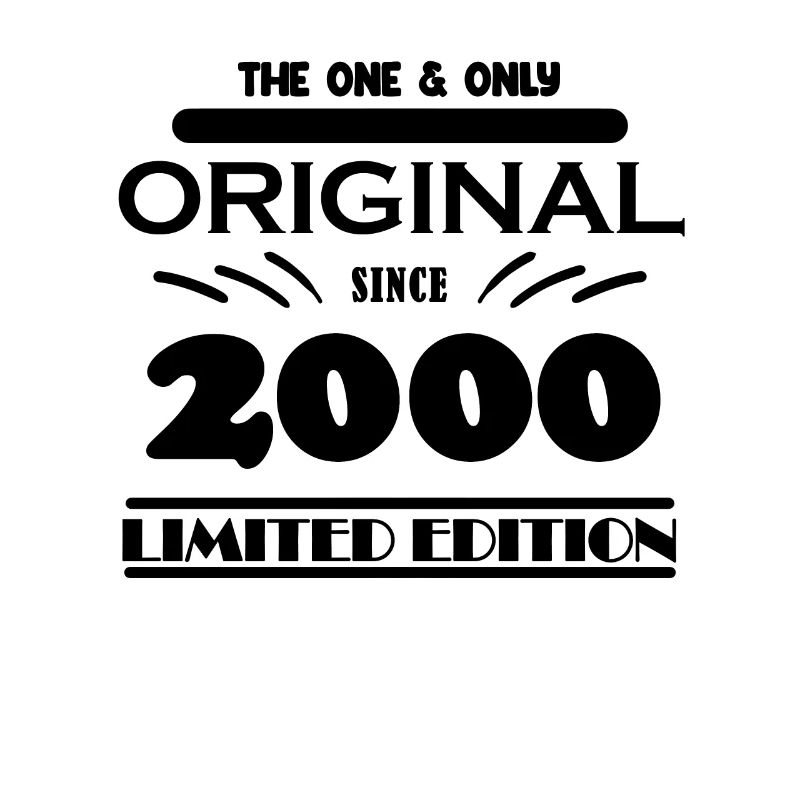 2000 - Année de construction 2000 - Année de naissance 2000