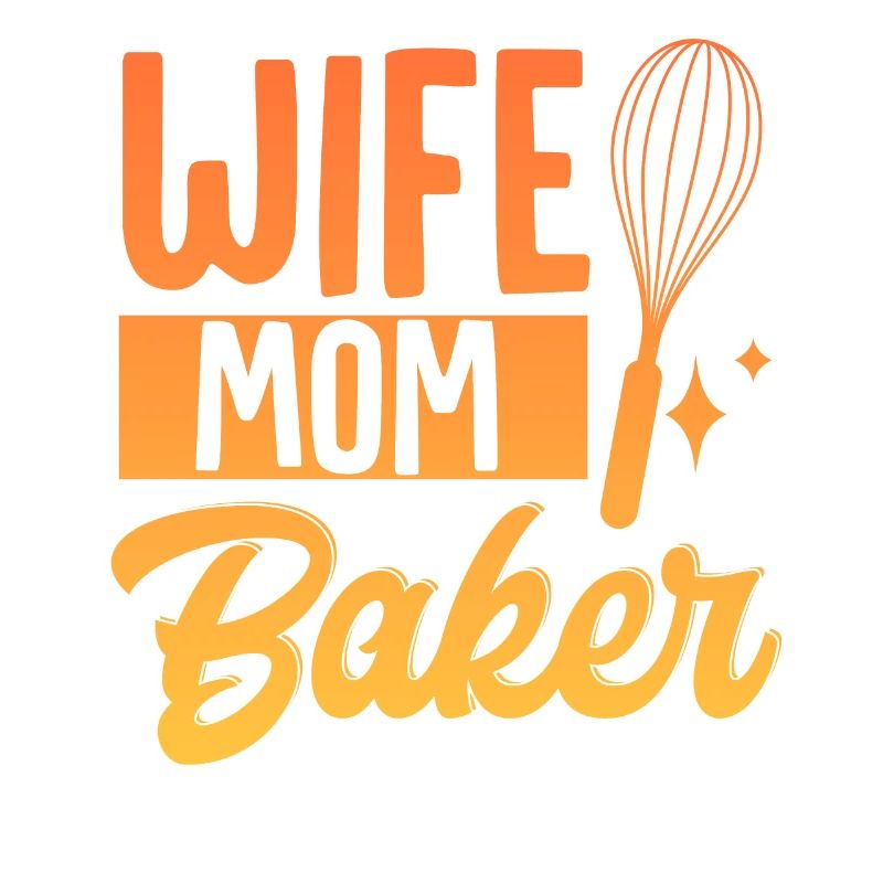 Bäcker Mama Mutter Backen Ehefrau Mama Bäcker Mutt