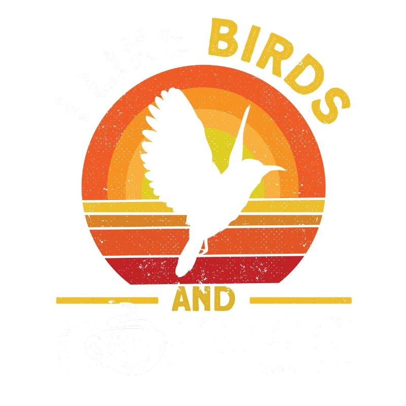 J’aime les oiseaux et le café