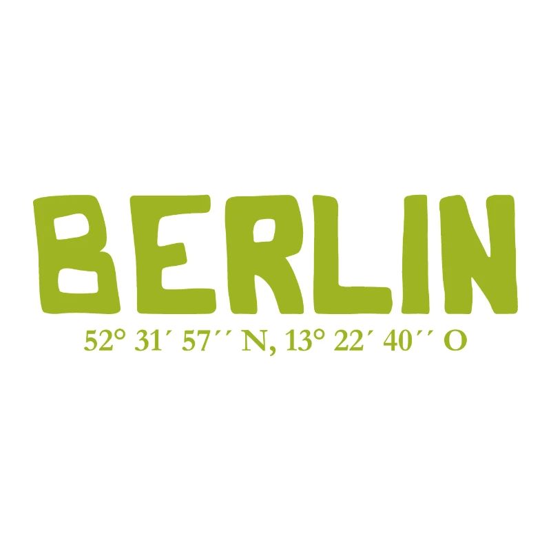 Coordonnées de Berlin - Latitude - Longitude