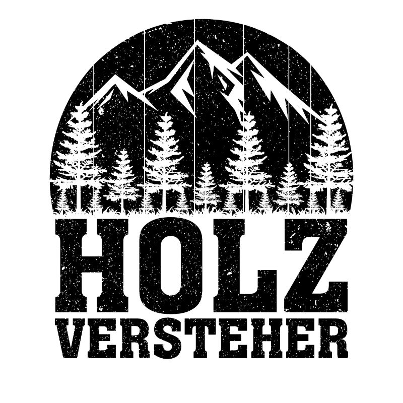 Holzversteher Chainsaw Retro Forest Woodworker