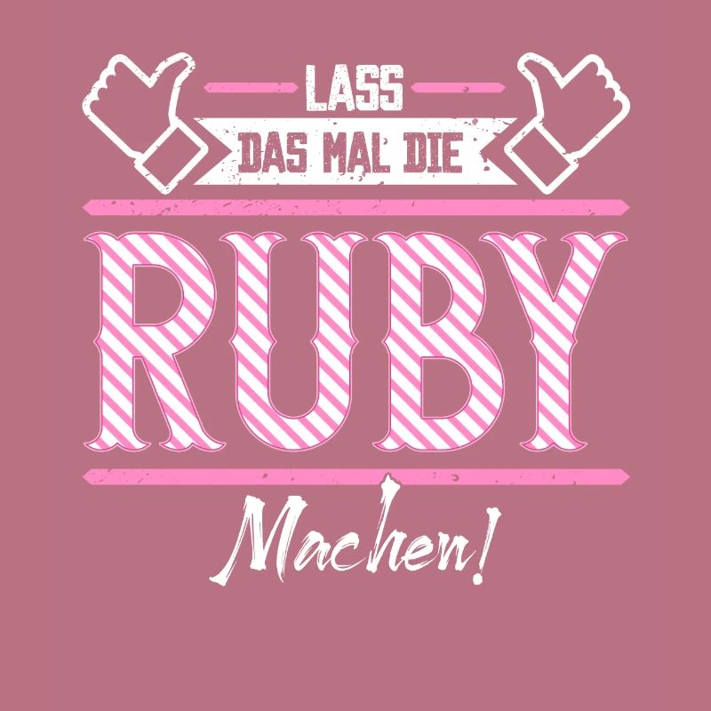 Ruby Geschenkidee Geschenk Geburtstag