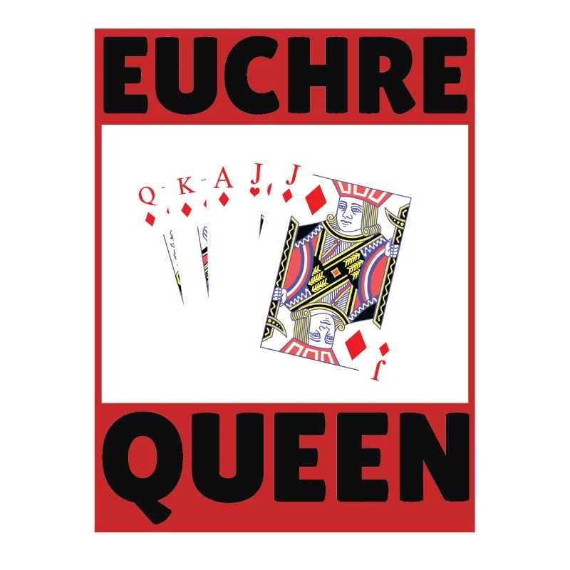 Euchre Queen - Euchre Player Card Game Euchre