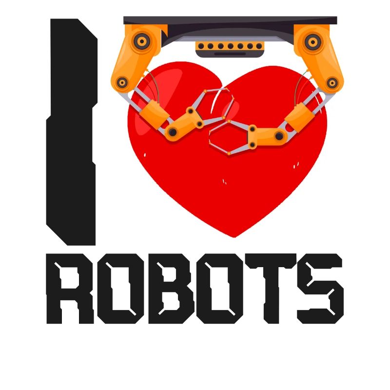 Robot Robotics Engineer Heart I