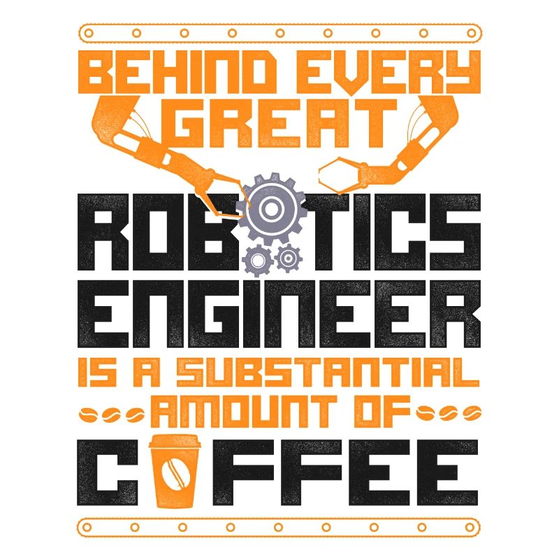 Robot Robotics Engineer Coffee