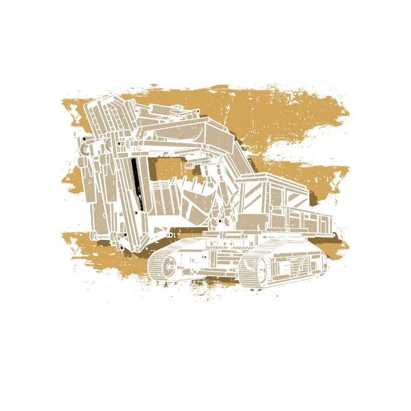 Baggerbagger Bagger Schwerer Equipmanet Operator