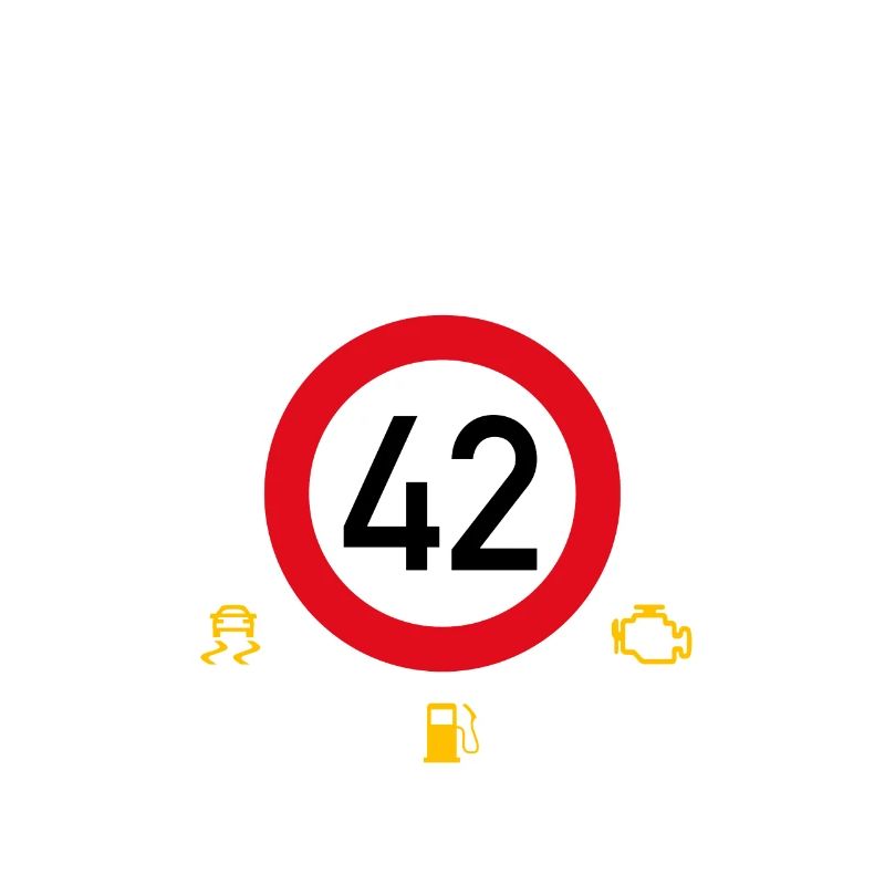 42. Geburtstag Schonend Behandeln Oldtimer Ist 42