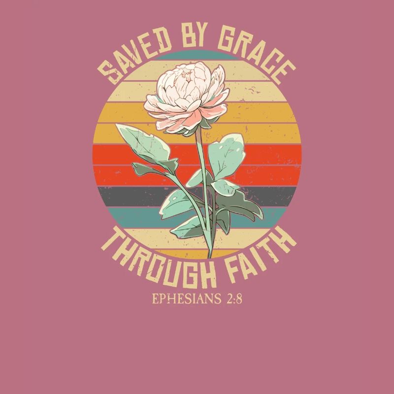 Saved By Grace Ephesians Scripture Christian Cool