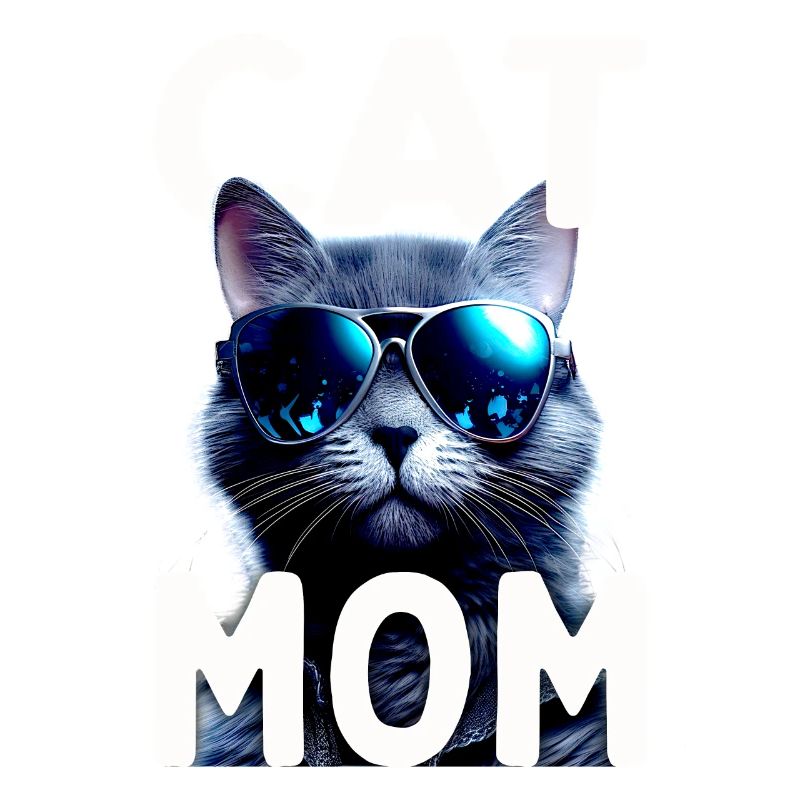 Cat Mom Katzen Mama Kater Mutter Muttertag Katze