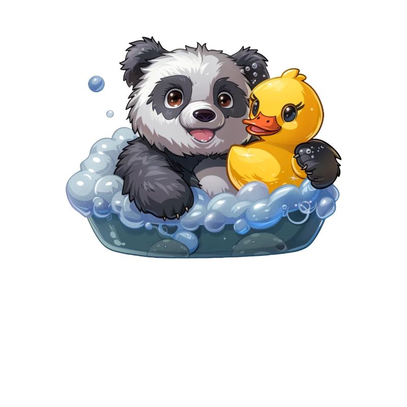 Panda Bear Bain moussant Panda géant japonais