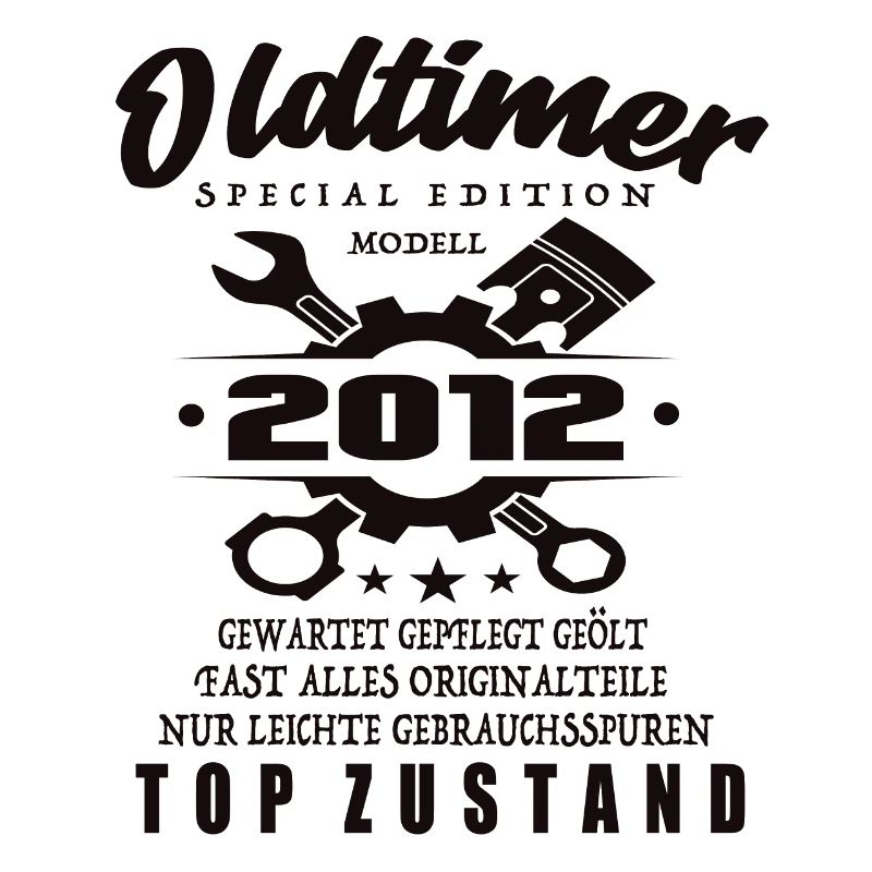Oldtimer Special Edition Modell 2012 Geburtstag