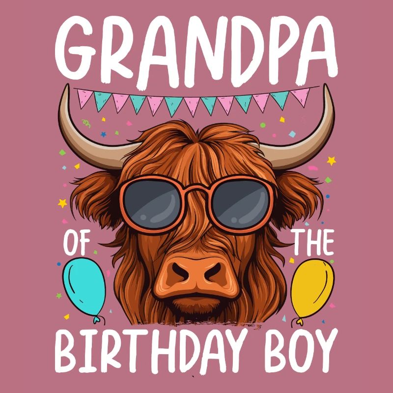Papi du garçon d’anniversaire